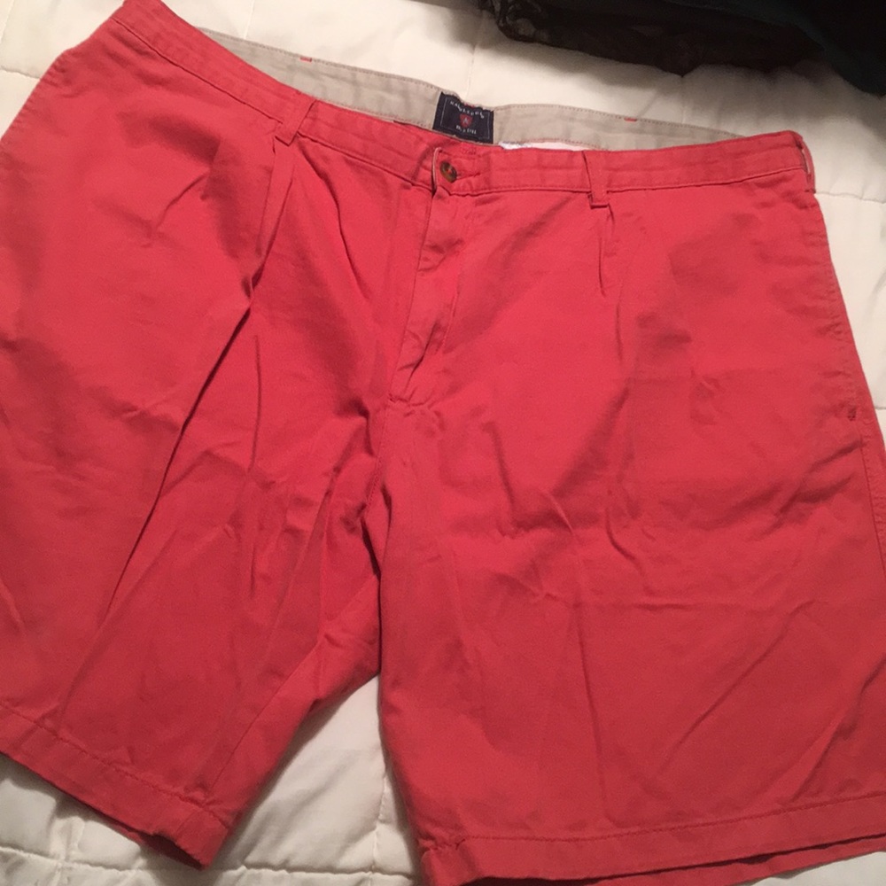 Saddlebred Coral-Red shorts